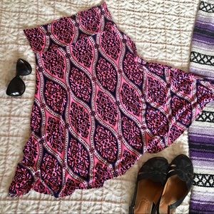 LuLaRoe Azure a-line skirt